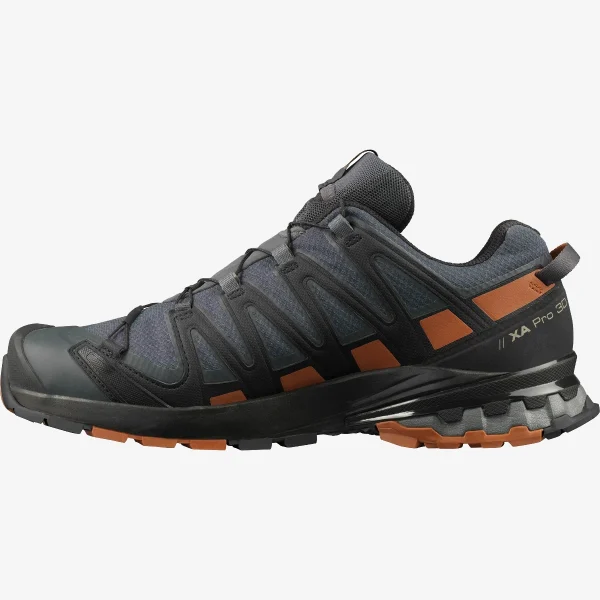 SALOMON - XA PRO 3D v8 GORE-TEX WIDE – L41042800 – ebony-caramel-cafe-black – 8