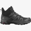 SALOMON - X ULTRA 4 MID GORE-TEX – L41383400 – black-magnet-pearl-blue – 1