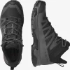 SALOMON - X ULTRA 4 MID GORE-TEX – L41383400 – black-magnet-pearl-blue – 6