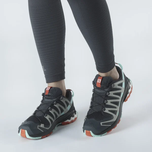 SALOMON - XA PRO 3D v8 – L41442000 – ebony-yucca-mecca-orange – 1