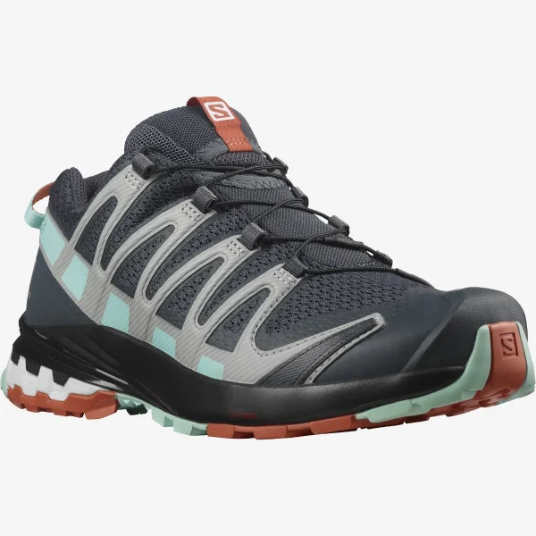 SALOMON - XA PRO 3D v8 – L41442000 – ebony-yucca-mecca-orange – 2