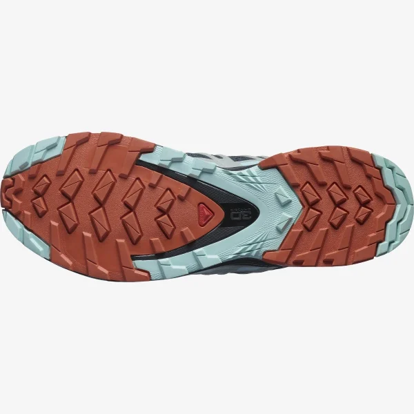SALOMON - XA PRO 3D v8 – L41442000 – ebony-yucca-mecca-orange – 4