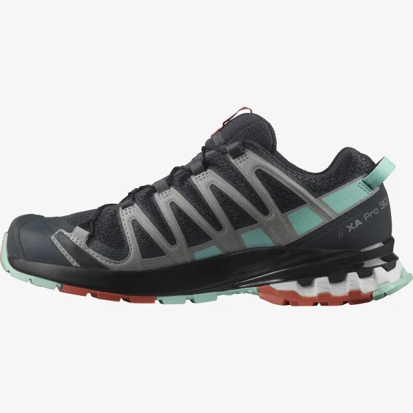 SALOMON - XA PRO 3D v8 – L41442000 – ebony-yucca-mecca-orange – 5