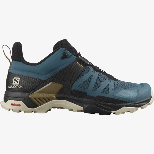 SALOMON - X ULTRA 4 – L41453000 – mallard-blue-bleached-sand-bronze-brown – 1
