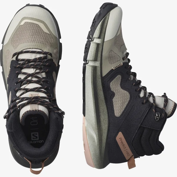 SALOMON - PREDICT HIKE MID GORE-TEX – L41460500 – vintage-khaki-black-mocha-mousse – 6