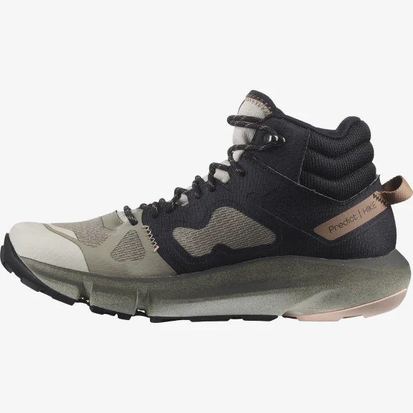 SALOMON - PREDICT HIKE MID GORE-TEX – L41460500 – vintage-khaki-black-mocha-mousse – 5