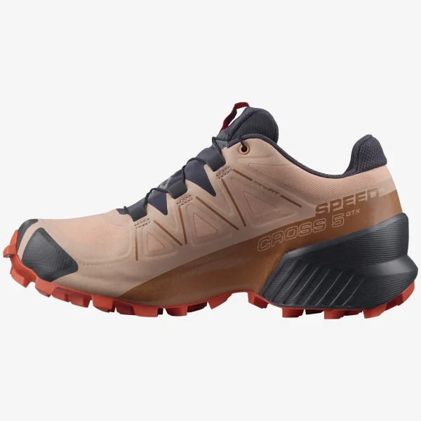 SALOMON - SPEEDCROSS 5 GORE-TEX – L41461700 – sirocco-mocha-mousse-mecca-orange – 6