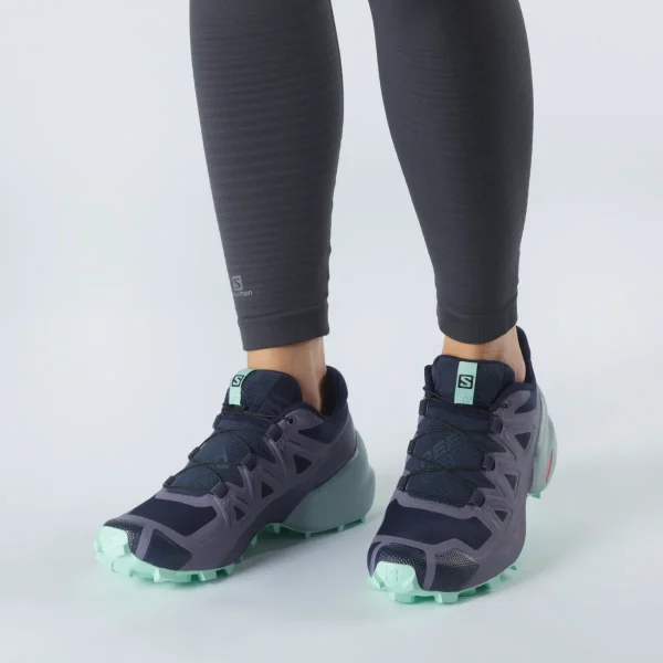 SALOMON - SPEEDCROSS 5 – L41462100 – evening-blue-cadet-yucca – 1