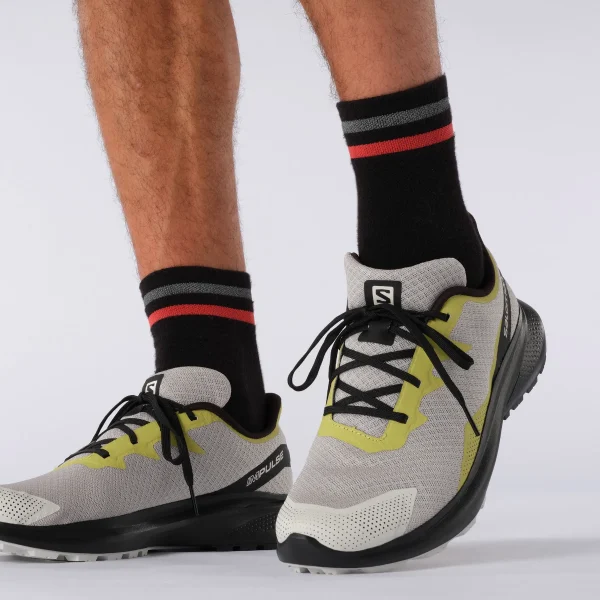 SALOMON - IMPULSE – L41597400 – lunar-rock-black-leek-green – 1