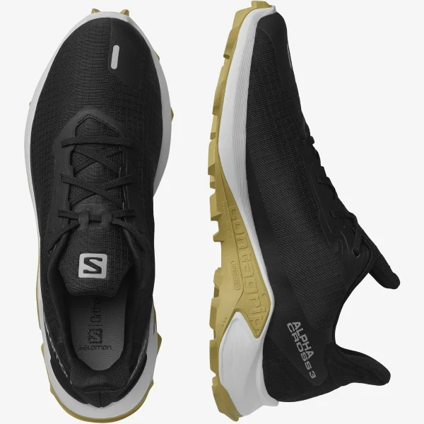 SALOMON - ALPHACROSS 3 – L41599300 – black-white-leek-green – 7