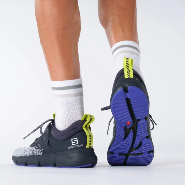 SALOMON - PREDICT SOC 2 – L41621600 – zen-blue-mood-indigo-evening-primrose – 2