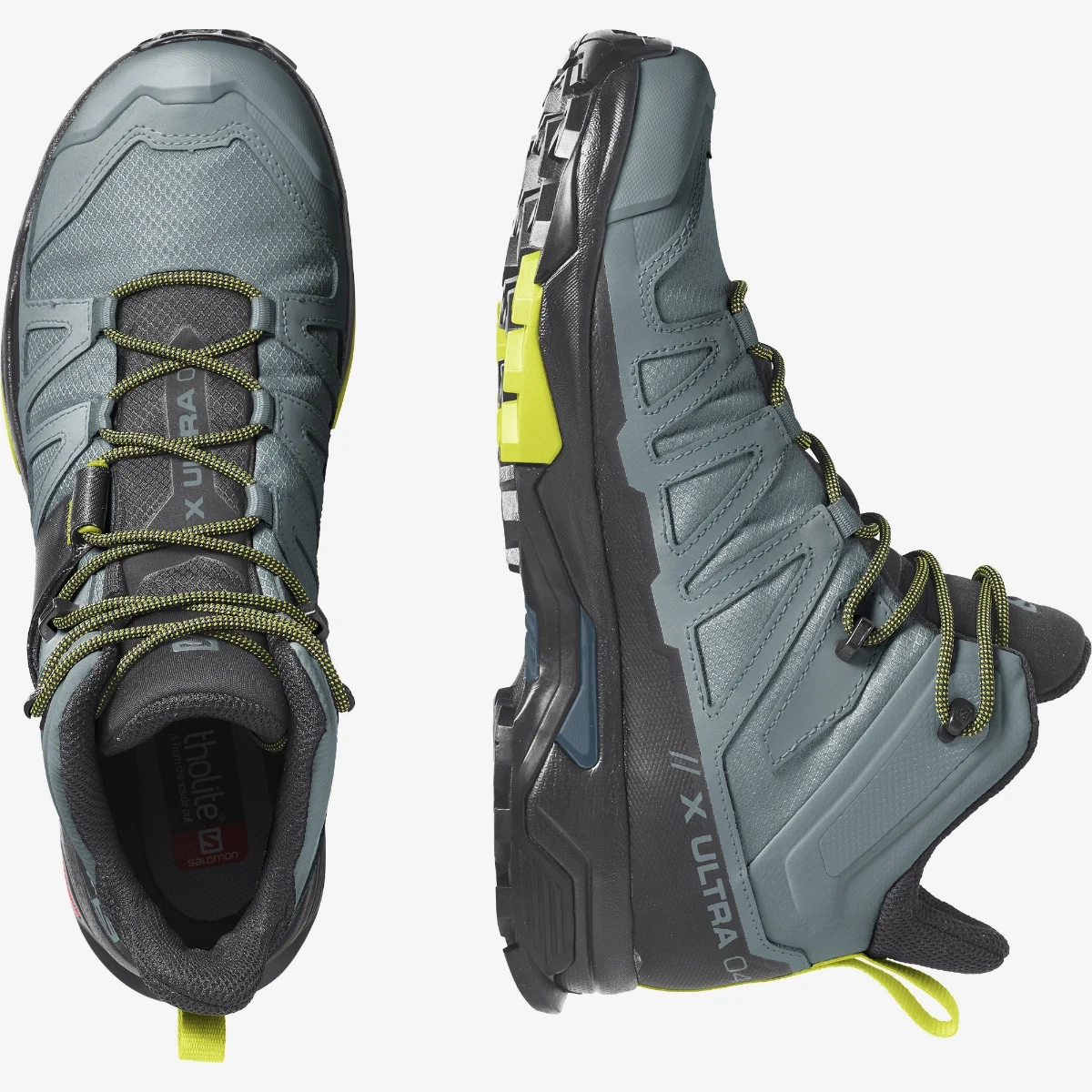 SALOMON - X ULTRA 4 MID GORE-TEX – L41624600 – trooper-black-evening-primrose – 6