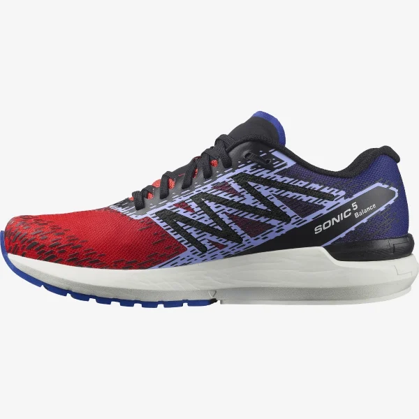 SALOMON - SONIC 5 BALANCE – L41710100 – poppy-red-clematis-blue-black – 6