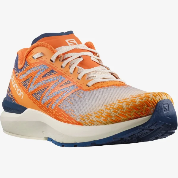 SALOMON - SONIC 5 BALANCE – L41710200 – bleached-sand-blazing-orange-astral-aura – 3