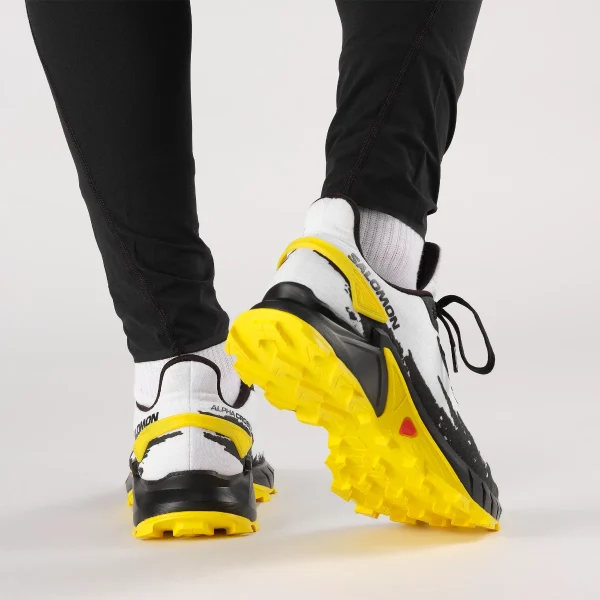 SALOMON - ALPHACROSS 4 – L41724400 – white-black-empire-yellow – 2