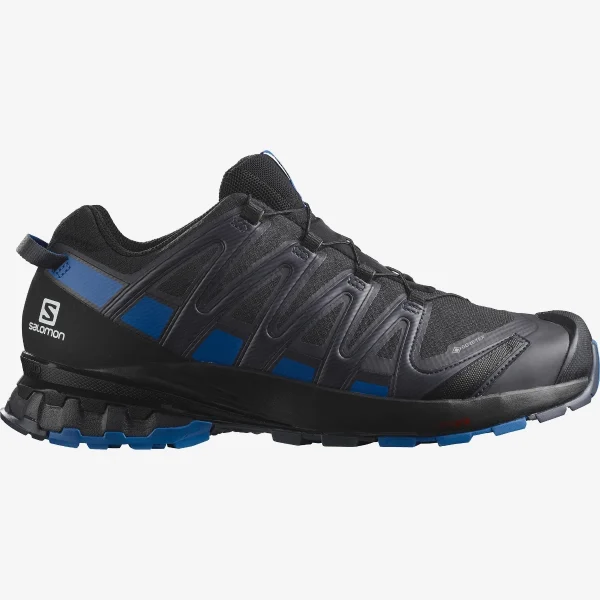 SALOMON - XA PRO 3D v8 GORE-TEX – L41735300 – black-indigo-bunting-ebony – 1