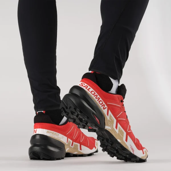 SALOMON - SPEEDCROSS 6 – L41738200 – fiery-red-black-safari – 3