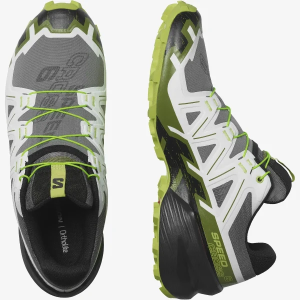 SALOMON - SPEEDCROSS 6 – L41738300 – black-white-acid-lime – 7