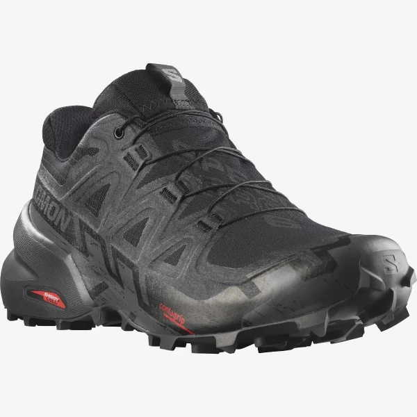 SALOMON - SPEEDCROSS 6 GORE-TEX – L41738600 – black-black-phantom – 4