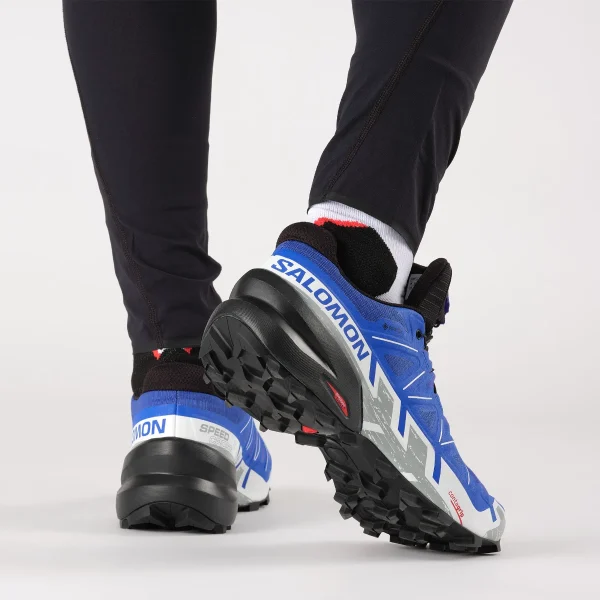 SALOMON - SPEEDCROSS 6 GORE-TEX – L41738800 – nautical-blue-black-white – 2