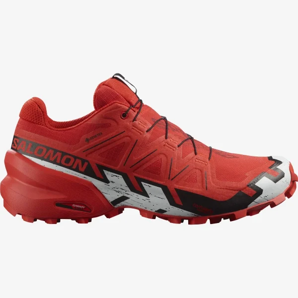 SALOMON - SPEEDCROSS 6 GORE-TEX – L41739000 – fiery-red-black-white – 1