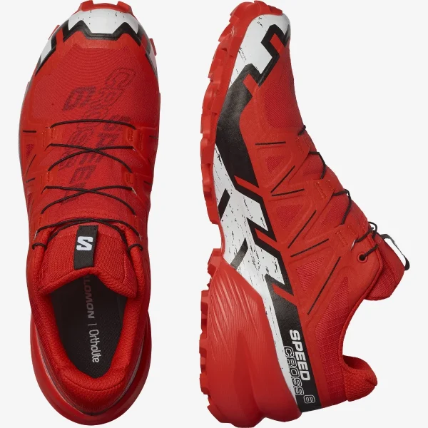 SALOMON - SPEEDCROSS 6 GORE-TEX – L41739000 – fiery-red-black-white – 11
