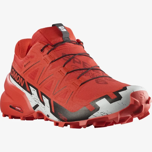 SALOMON - SPEEDCROSS 6 GORE-TEX – L41739000 – fiery-red-black-white – 3