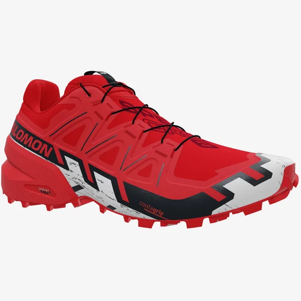 SALOMON - SPEEDCROSS 6 GORE-TEX – L41739000 – fiery-red-black-white – 4
