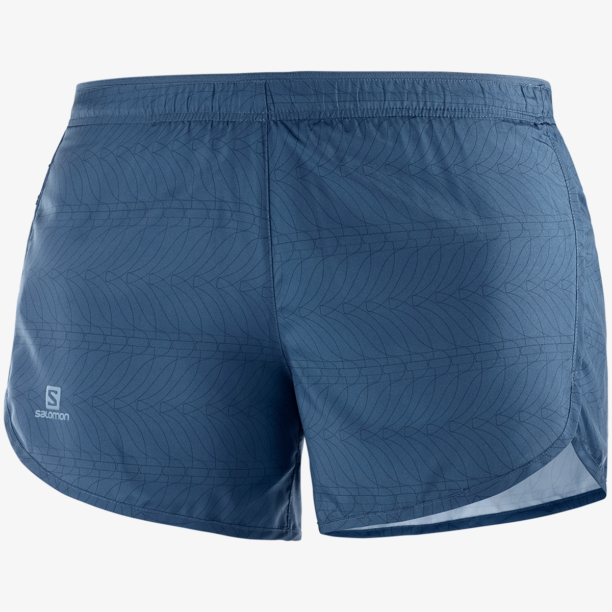 SALOMON - AGILE SHORTS – LC1364700 – dark-denim-ao – 2