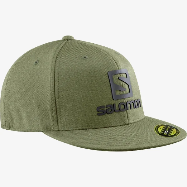 SALOMON - LOGO FLEXFIT – LC1535700 – olive-night – 1