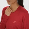 SALOMON - AGILE – LC1608000 – red-chili-scarlet-heather – 2