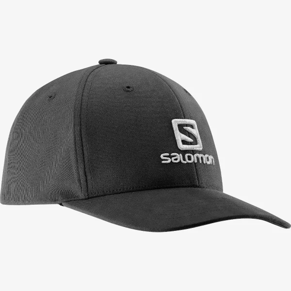 SALOMON - SALOMON LOGO – LC1655800 – black-white – 1