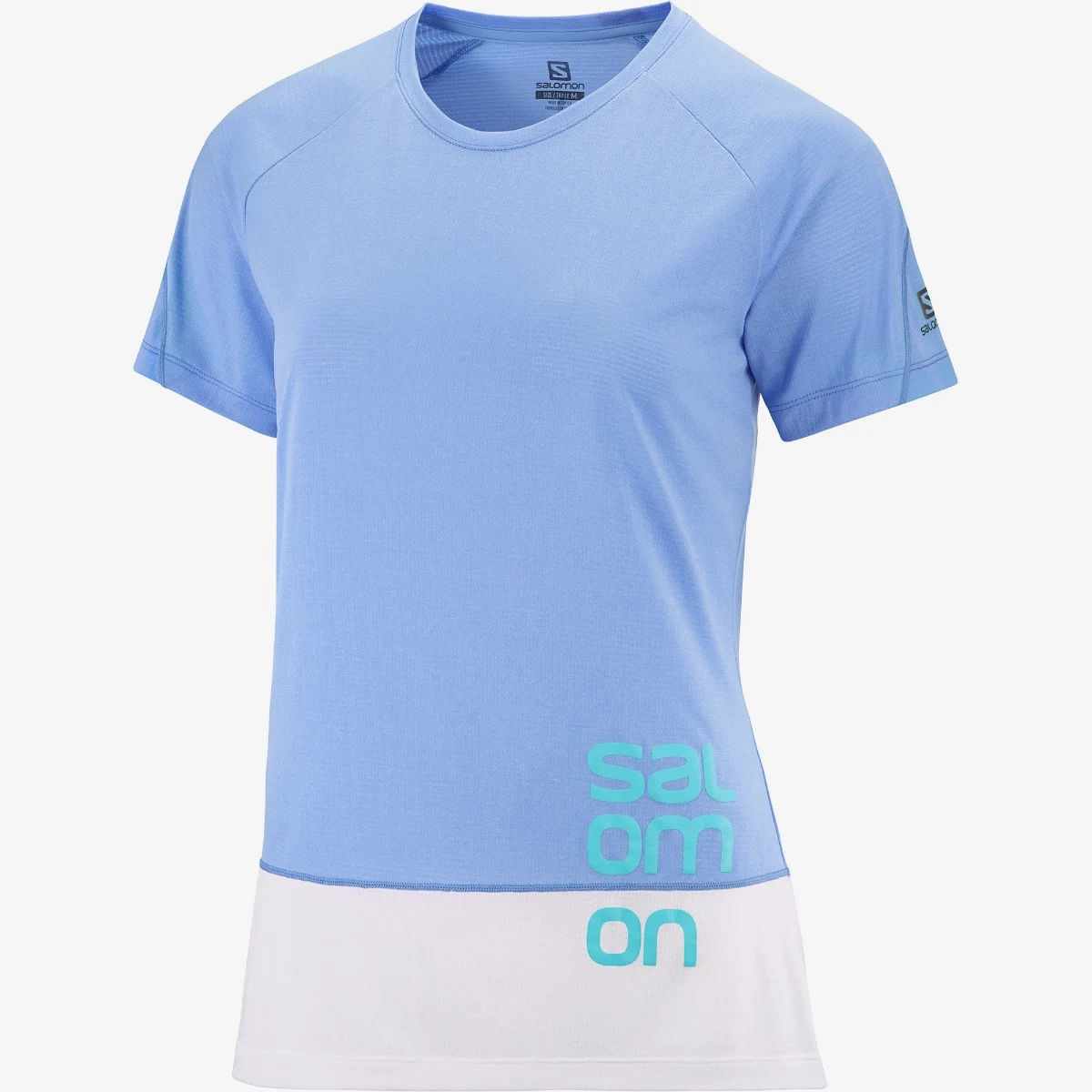 SALOMON - CROSS RUN GRAPHIC – LC1790800 – provence-white-pool-blue – 3