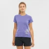 SALOMON - CROSS RUN GRAPHIC – LC1791000 – deep-blue-heather – 1