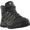 SALOMON - X WARD LEATHER MID GORE-TEX – L47181700 – phantom-black-magnet – 4