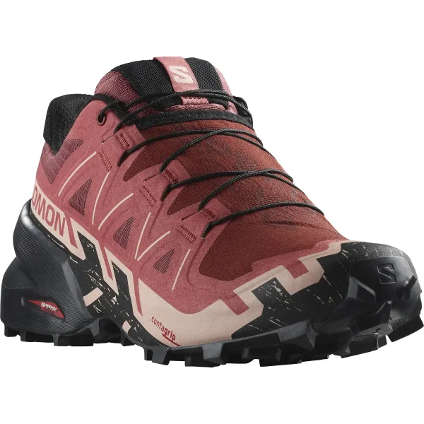 SALOMON - SPEEDCROSS 6 – L47301100 – cow-hide-black-english-rose – 4