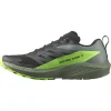 SALOMON - SENSE RIDE 5 – L47311100 – black-laurel-wreath-green-gecko – 7