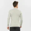 SALOMON - EXPLORE SEAMLESS HALF ZIP – LC1635600 – wrought-iron – 1