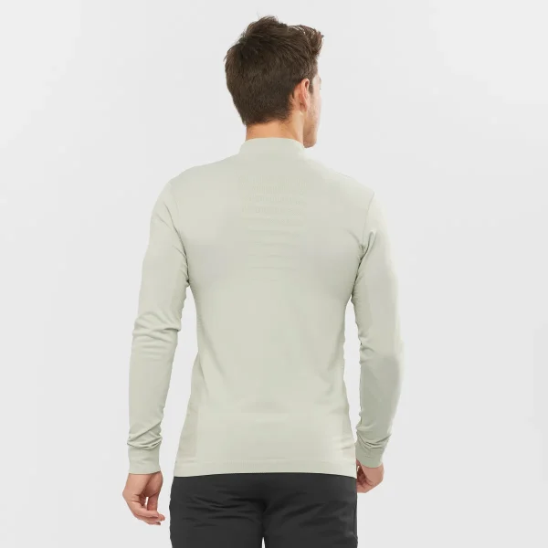 SALOMON - EXPLORE SEAMLESS HALF ZIP – LC1635600 – wrought-iron – 1
