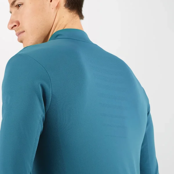 SALOMON - EXPLORE SEAMLESS HALF ZIP – LC1635700 – mallard-blue – 3