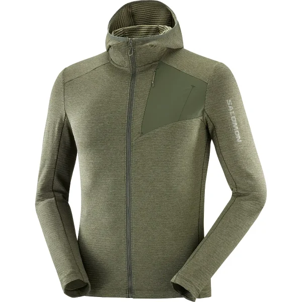 SALOMON - OUTLINE FULL ZIP HOODIE – LC2002100 – grape-leaf-forest-night – 5