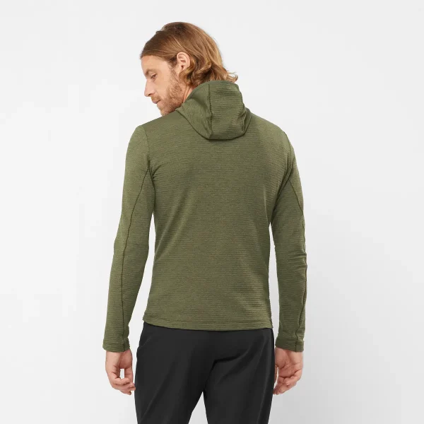 SALOMON - OUTLINE FULL ZIP HOODIE – LC2002100 – grape-leaf-forest-night – 1