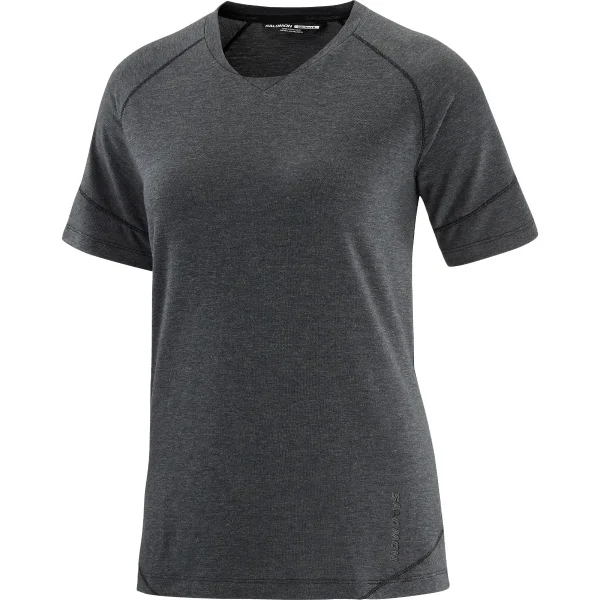 RUNLIFE SS TEE – deep-black-heather – 3