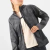 SALOMON - BONATTI CROSS FULL ZIP HOODIE – LC2040200 – periscope-ao-deep-black – 7