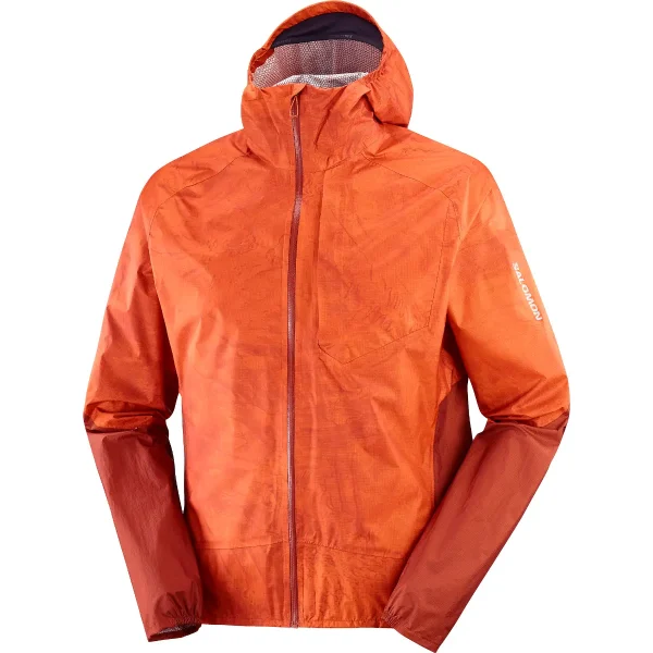 SALOMON - BONATTI WATERPROOF JACKET – LC2043900 – burnt-ochre-ao-burnt-henna – 8