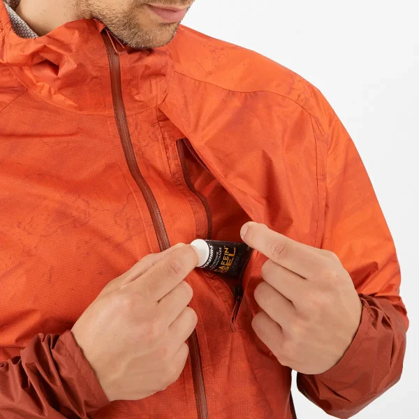 SALOMON - BONATTI WATERPROOF JACKET – LC2043900 – burnt-ochre-ao-burnt-henna – 5