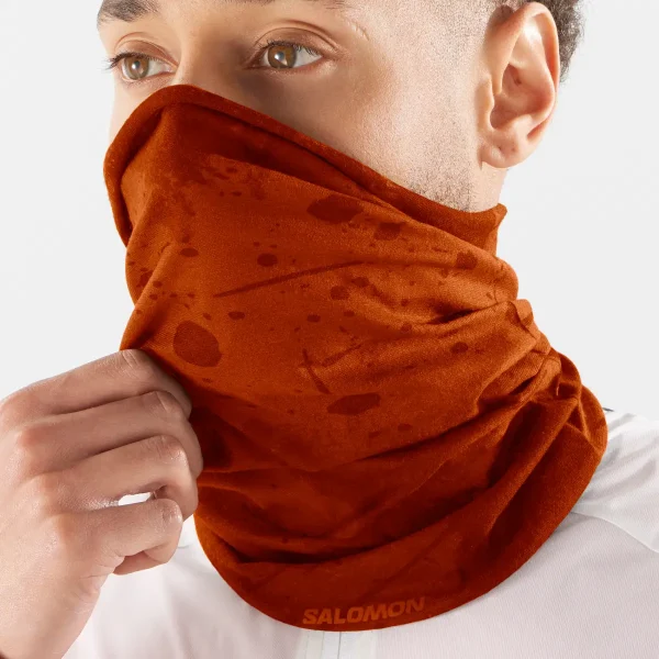 SALOMON - CROSS NECK&HEAD TUBE – LC2061800 – burnt-ochre-ao-burnt-henna – 1