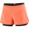 SALOMON - CROSS 2IN1 SHORTS – LC2133100 – coral – 5
