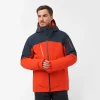 SALOMON - BRILLIANT JACKET – LC2142500 – fiery-red-carbon – 1