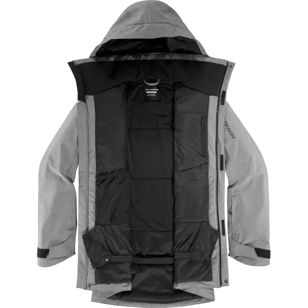 SALOMON - STANCE CARGO JACKET – LC2150000 – deep-black-heather – 5